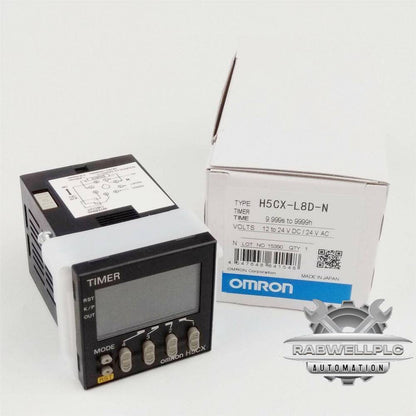 1PC Omron H5CX-L8D-N H5CXL8DN Timer 12-24VDC New In Box Expedited Shipping