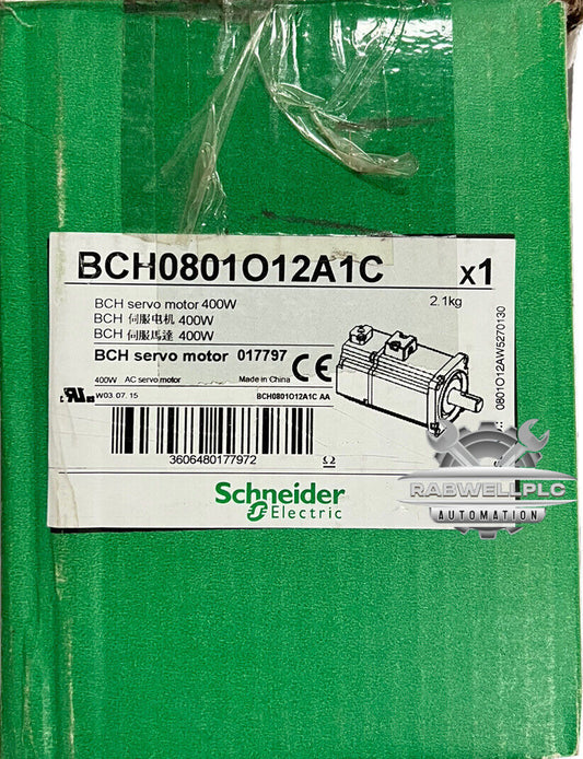 Brand New Schneider Servo Motor BCH0801O12A1C with box BCH0801012A1C