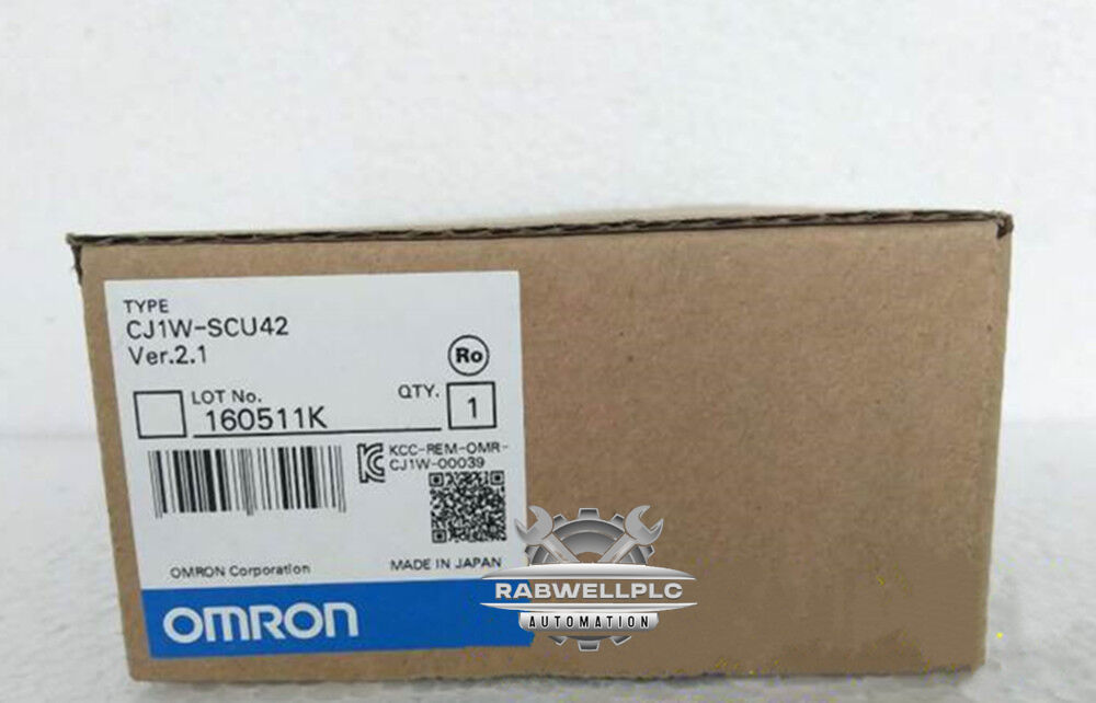 1PC OMRON CJ1W-SCU42 PLC Module CJ1WSCU42 New In Box Expedited Shipping