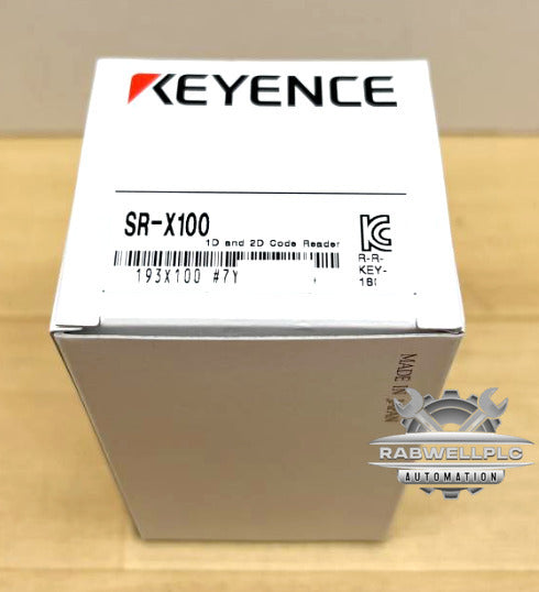 KEYENCE SR-X100 Barcode Reader SRX100 New In Box From Japan