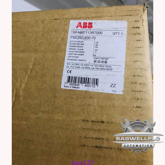 PSE250-600-70 ABB Soft Starte New in Box Original Spot Goods！Expedited Shipping