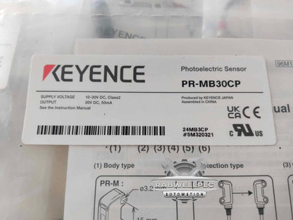 NEW KEYENCE PR-MB30CP Mini-Slim Reflective Photoelectric Sensor