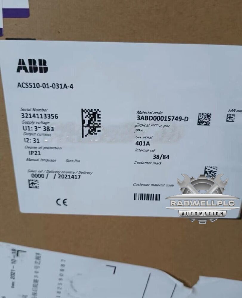 One New ABB ACS550-01-031A-4 Inverter ACS55001031A4 Expedited Shipping