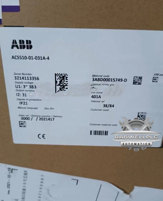 One New ABB ACS550-01-031A-4 Inverter ACS55001031A4 Expedited Shipping