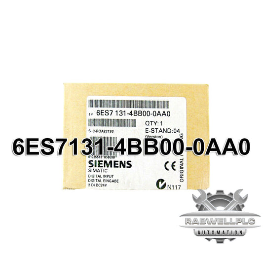 New Siemens 6ES7 131-4BB00-0AA0 6ES7131-4BB00-0AA0 DP MODULES FOR ET 200S