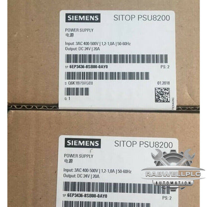 6EP3436-8SB00-0AY0 NEW SIEMENS SITOP PSU8200 6EP3436-8SB00-0AY0 Power Supply