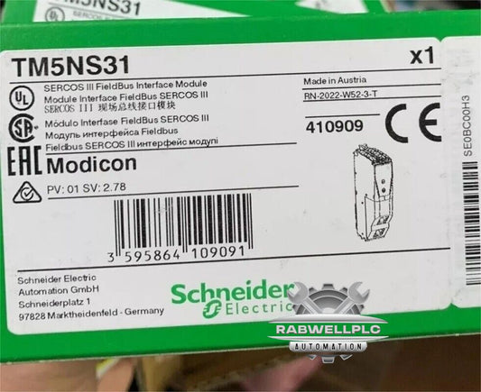 TM5NS31 Schneider Interface TM5NS31 Module Brand New with Box Fast Shipping