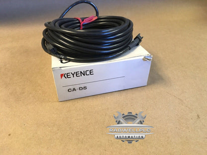 Keyence CA-D5 Illumination 5M Cordset Cable **NEW** (KB)