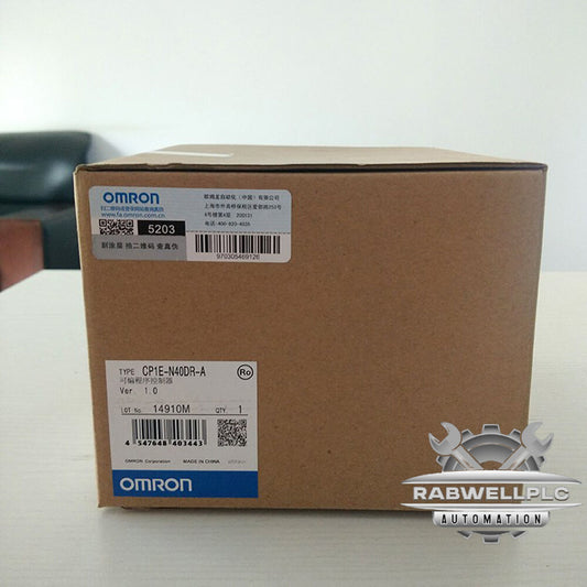 Omron CP1E-N40DR-A Programmable Controller New One Expedited Shipping CP1EN40DRA