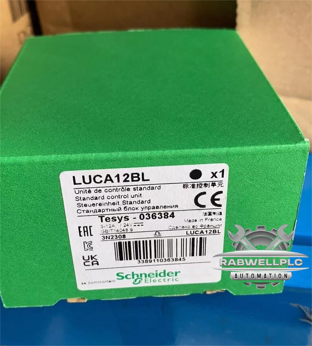 1pcs SCHNEIDER LUCA12BL STANDARD CONTROL UNIT NEW IN BOX