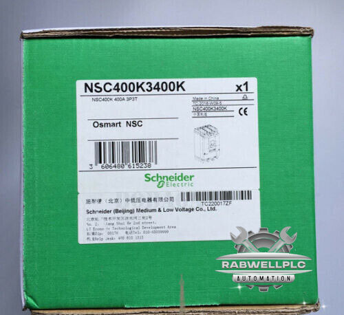 NSC400K3400K 3P 400A 1PC NEW Schneider