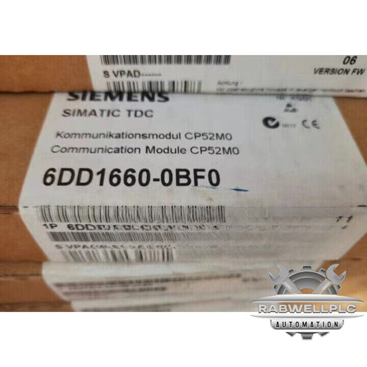 New Siemens 6DD1 660-0BF0 6DD1660-0BF0 SIMATIC TDC Communication module CP 52M0