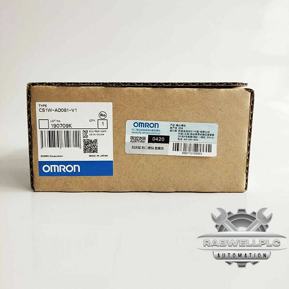 New Omron CS1W-AD081-V1 PLC CS1WAD081V1 Expedited Shipping 1PC