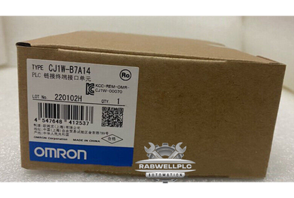 1PC New Omron CJ1W-B7A14 PLC Module CJ1WB7A14 In Box Expedited Shipping