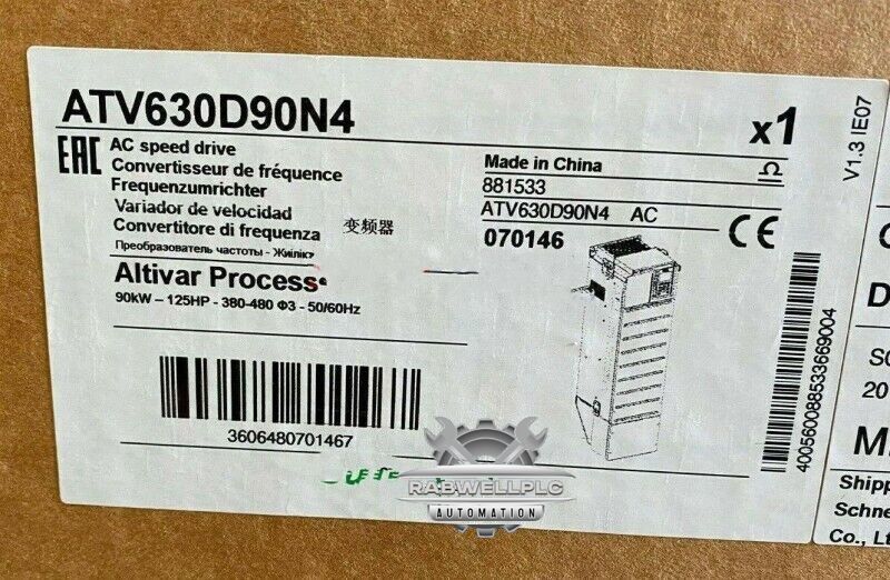 ATV630D90N4 Brand New Free Shipping By DHL*F