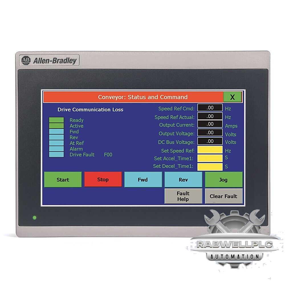 2711R-T7T Ser A PanelView 800 7-inch HMI Terminal 2711RT7T New Allen-Bradley