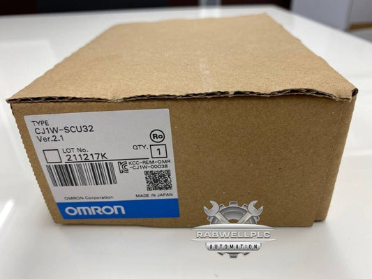 Omron CJ1W-SCU32 Communication Module Expedited Shipping New One CJ1WSCU32