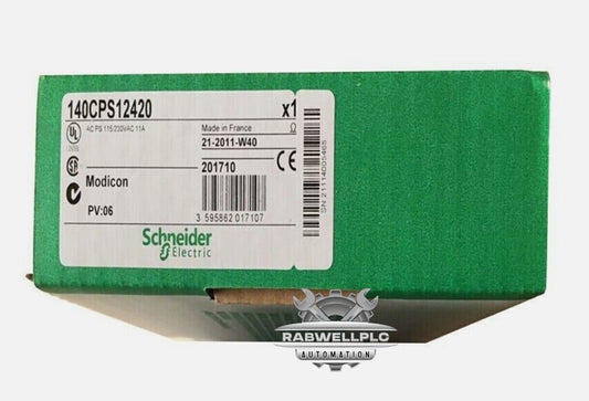 Brand New Schneider 140CPS12420 140 CPS 12420 PLC Power Supply Free Shipping