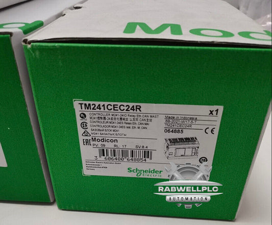 One Schneider TM241CE24R PLC Module Expedited Shipping New In Box