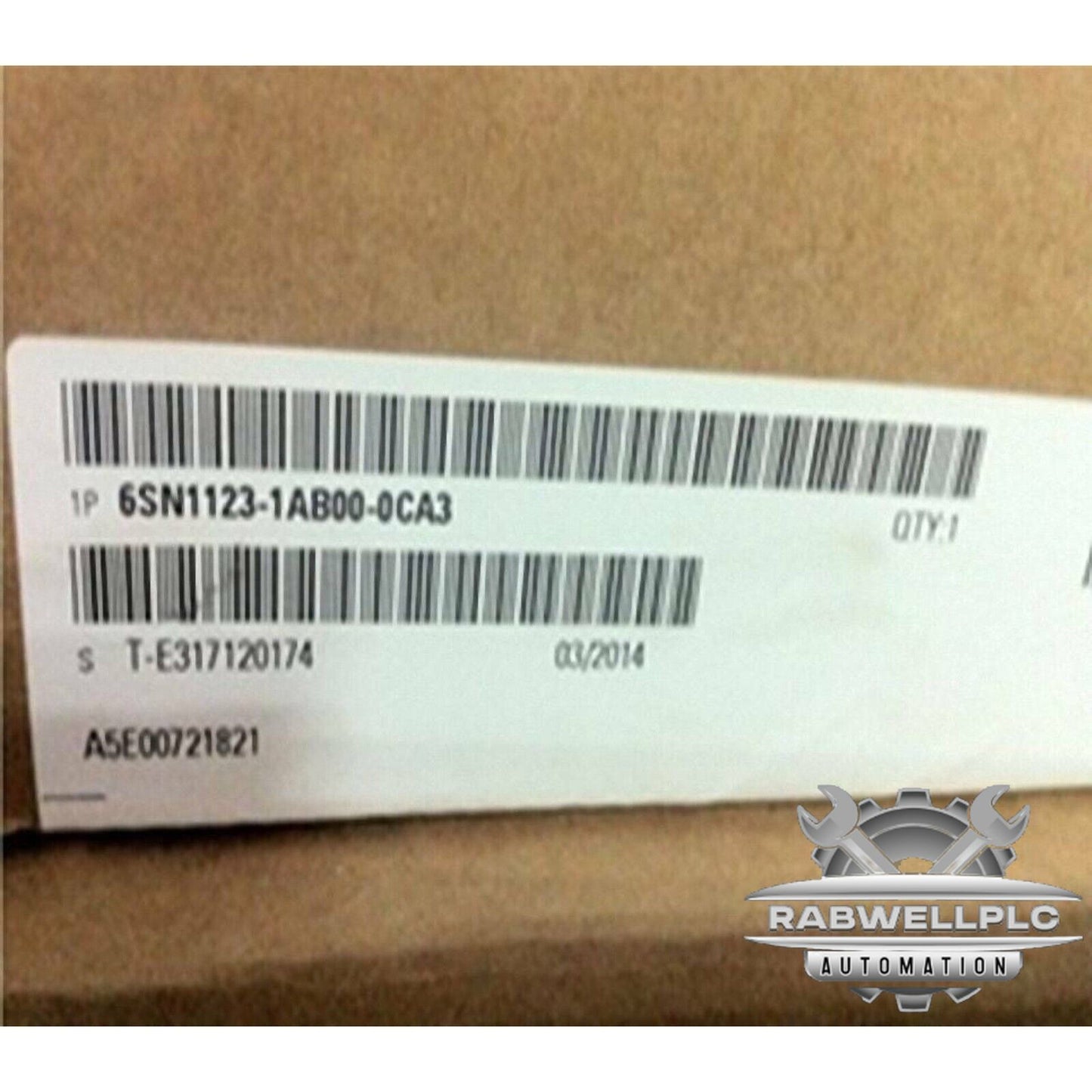 New Expedited Shipping Siemens 6SN1123-1AB00-0CA2 PLC Module 6SN1 123-1AB00-0CA2