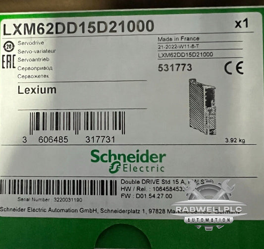 Schneider LXM62DD15D21000 Servo drives new genuine product free shipping