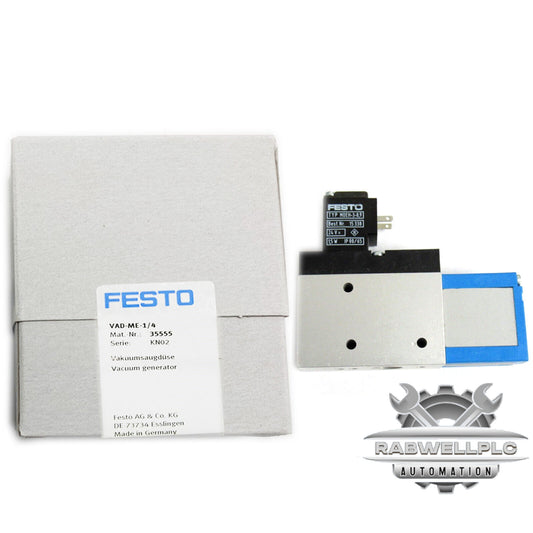 New FESTO  VAD-ME-1/4 35555 Vacuum Generator Cylinder