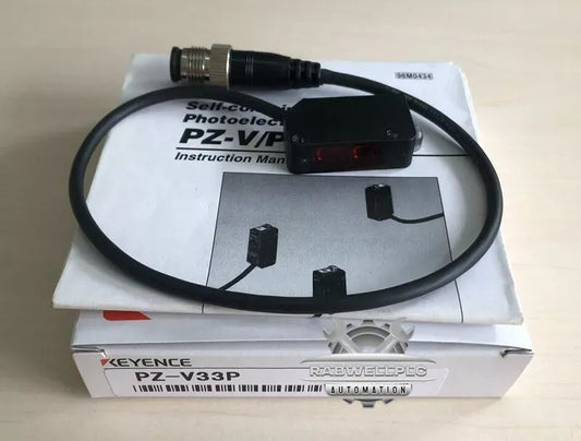 KEYENCE PZ-V33P Fiber Optic Sensors PZ-V33P New In Box One Free Shipping