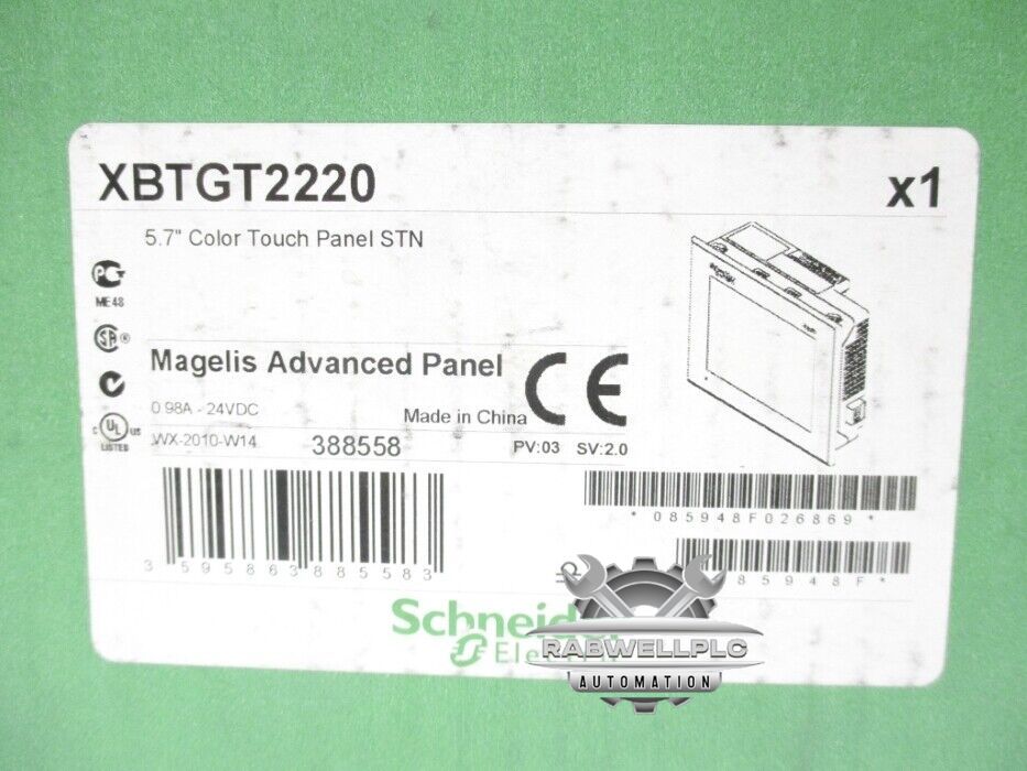 XBTGT2220 SCHNEIDER ELECTRIC XBTGT2220 NSMP Expedited Shipping 1PCS