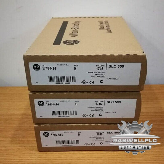 New Sealed Allen-Bradley 1746-NT4 SER B SLC 500 PLC Input Module 1746NT4