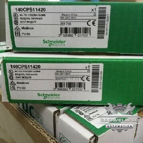 1pcs New In Box Schneider 140CPS11420 AC Power Supply 140CPS11420