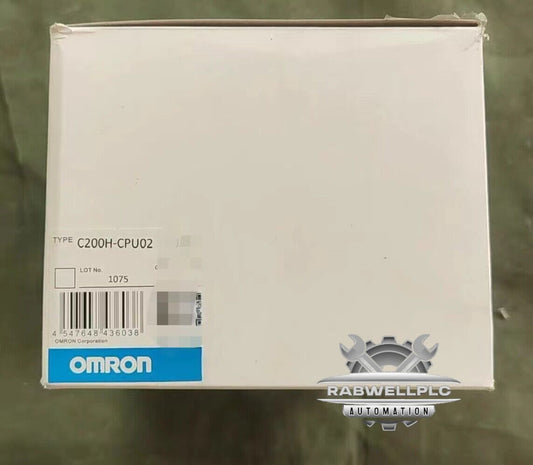 One Omron C200H-CPU02 PLC Module New In Box Expedited Shipping C200HCPU02