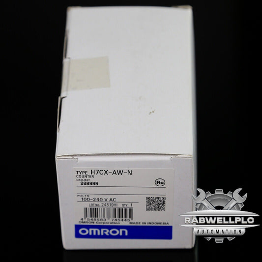 OMRON H7CX-AW-N H7CXAWN Counter 100-240VAC Original New in Box