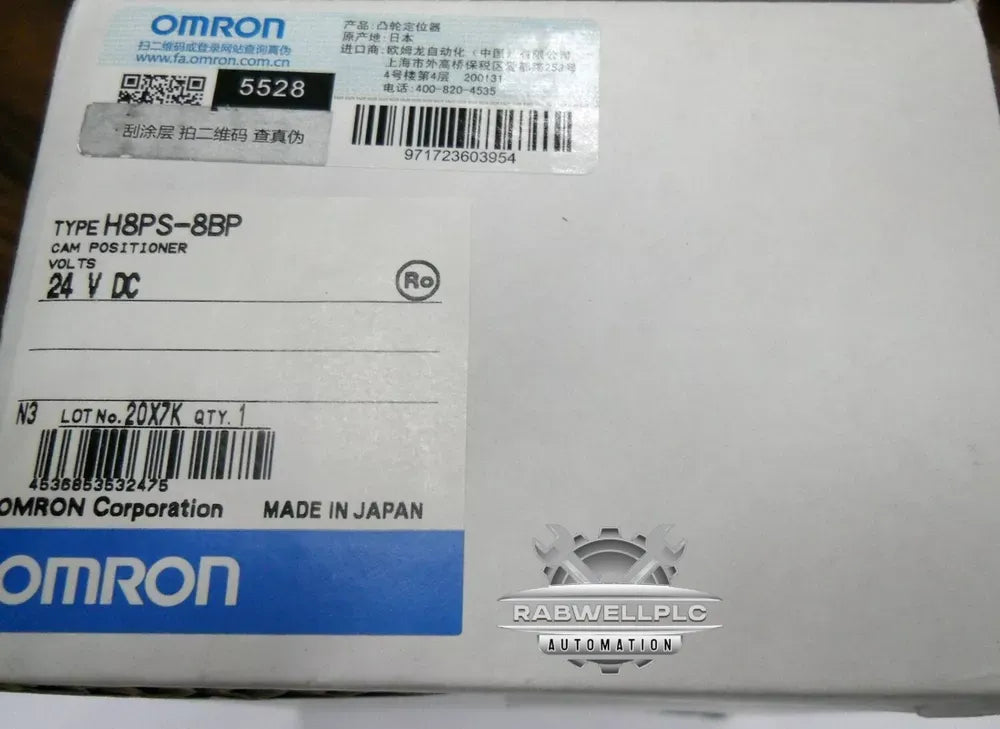 1PC Omron H8PS-8BP Cam Positioner H8PS8BP New In Box Expedited Shipping