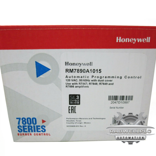 NEW Honeywell RM7890A1015 On/Off Primary Control Burner Control