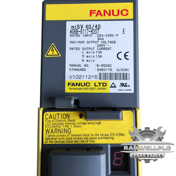 NEW ORIGINAL FANUC SERVO AMPLIFIER MODULE A06B-6117-H207 FREE EXPEDITED SHIPPING