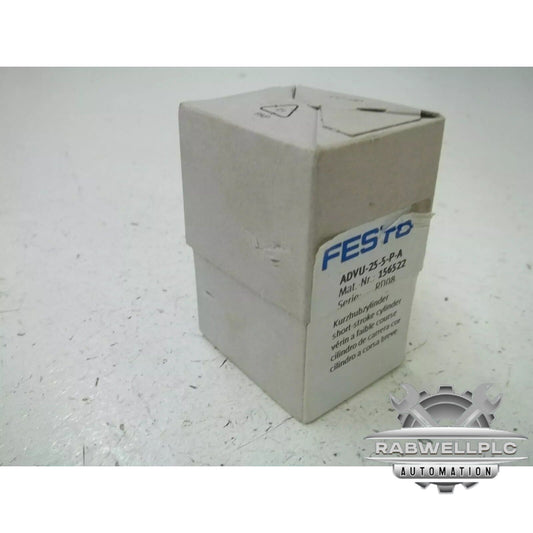 New Festo ADVU-25-5-P-A 156522 SHORT-STROKE CYLINDER