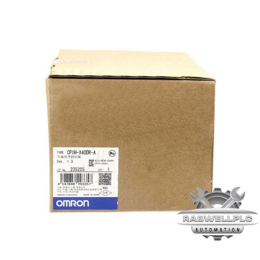 Omron CP1H-X40DR-A PLC Module CP1HX40DRA New In Box