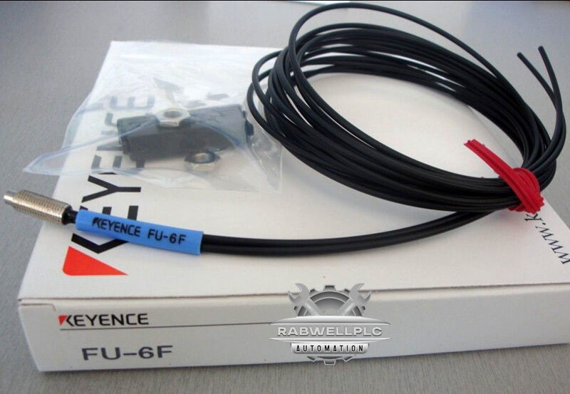 Keyence FU-6F Fiber Optic Sensor FU6F Fiber Amplifier Sensor Cable New In Box