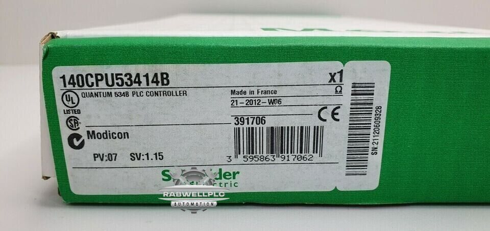 New In Box Schneider 140CPU53414B 140 CPU PLC Module Fast Ship