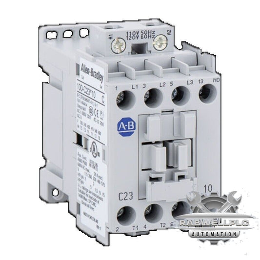 Allen Bradley 100-C23D10 /C IEC Contactor, 110/120 VAC, 3-P, 23A