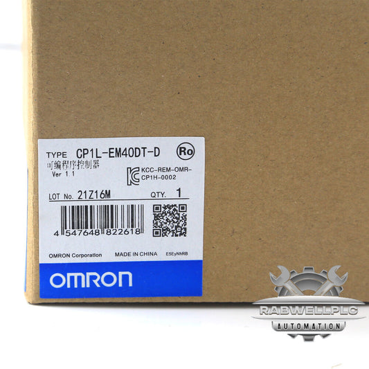 1PC New Omron CP1L-EM40DT-D PLC Module CP1LEM40DTD In Box Expedited Shipping