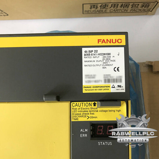 FANUC A06B-6141-H022#H580 Servo Drive A06B6141H022H580 New Expendited Shipping