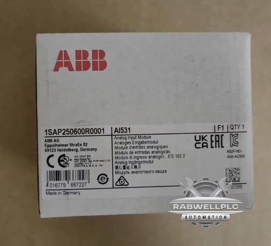 1pc ABB AI531 analog module 1SAP250600R0001