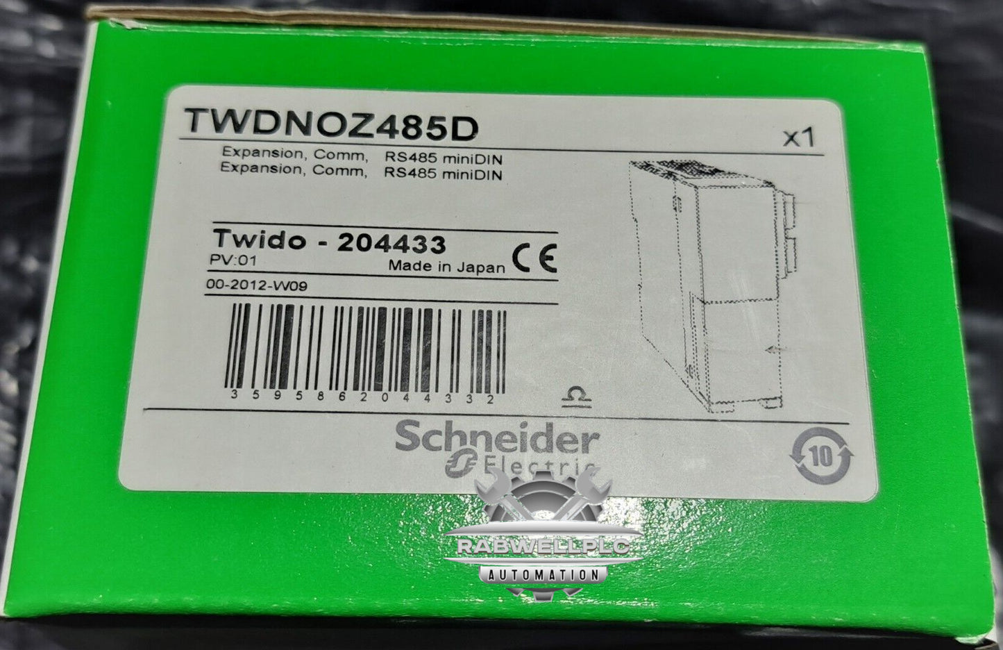 PLC SCHNEIDER TWIDO TWDNOZ485D