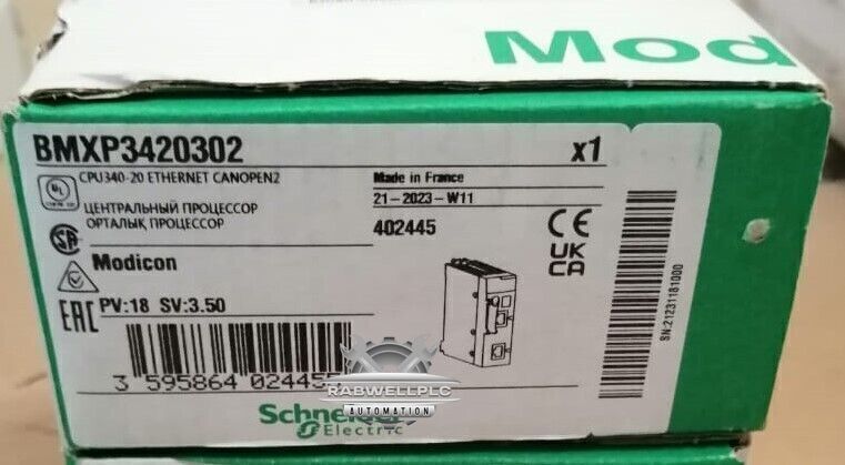 NEW SCHNEIDER ELECTRIC Modicon M340 BMXP3420302 Free Shipping