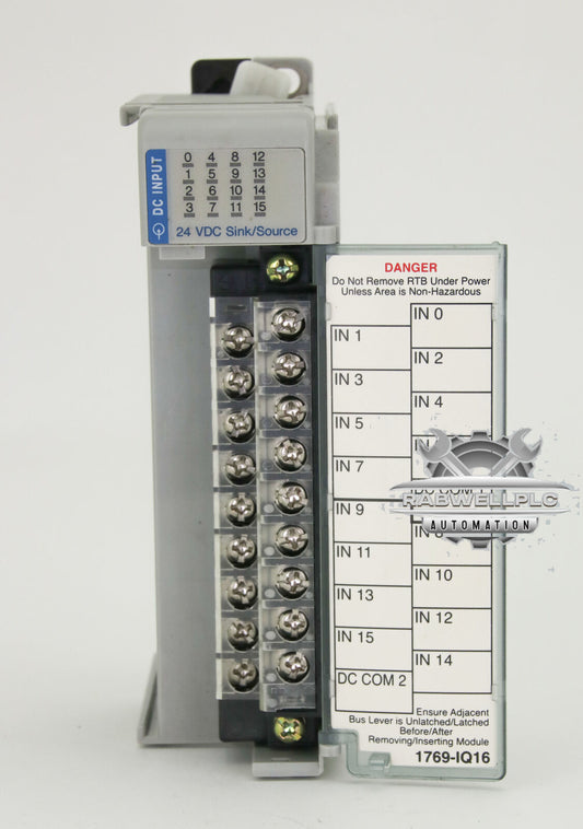 New Factory Sealed AB 1769-IQ16 /A CompactLogix 16 Pt 24VDC Input Module US ! AB