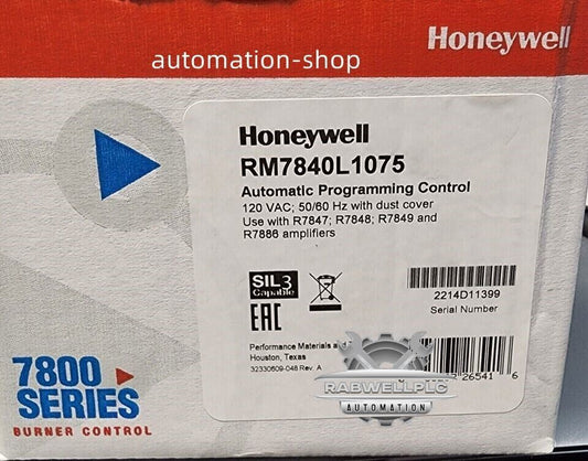 1 year warranty NEW DHL ship Honeywell RM7840L1075 burner control RM7840 L1075