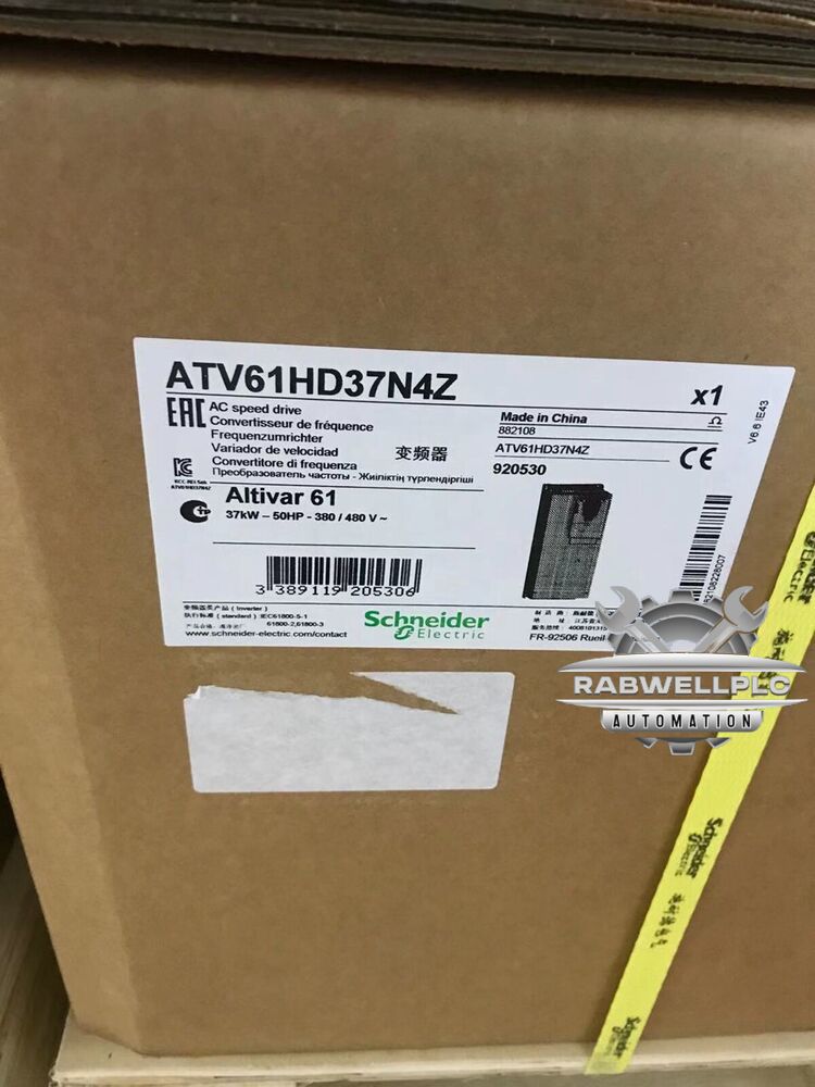 1PC Schneider ATV61HD37N4Z Inverter ATV61HD37N4Z New In Box Expedited Shipping