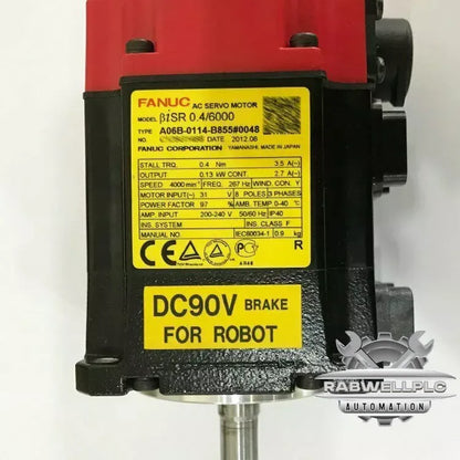 1PC New Fanuc A06B-0114-B855#0048 Servo Motor Expedited Shipping