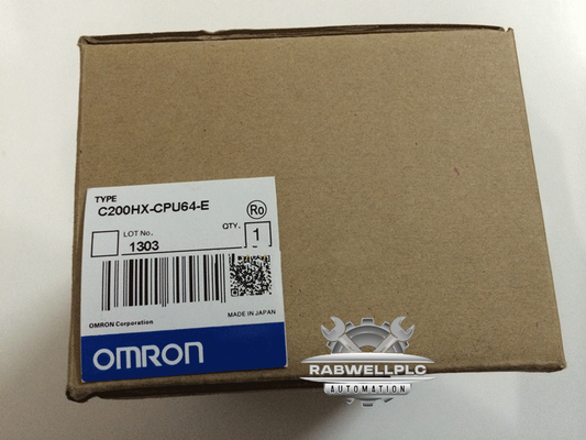 One Omron C200HX-CPU64-E PLC Module New In Box Expedited Shipping